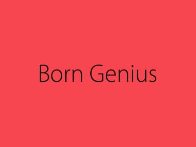 Born Genius