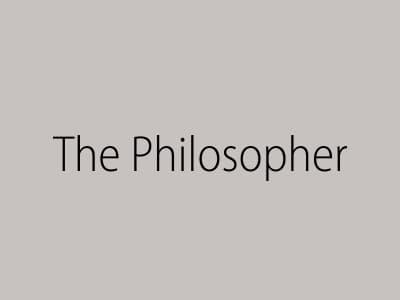 The philosopher